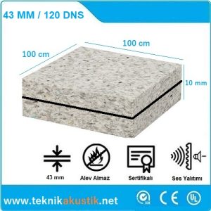 43 MM Bariyerli Bondex Sünger