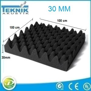 30 MM Akustik Yumurta Sünger